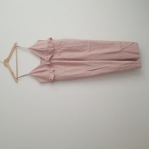 🏷️ SOLD - ASOS Dusty Pink Wide Leg Jumpsuit Size 14